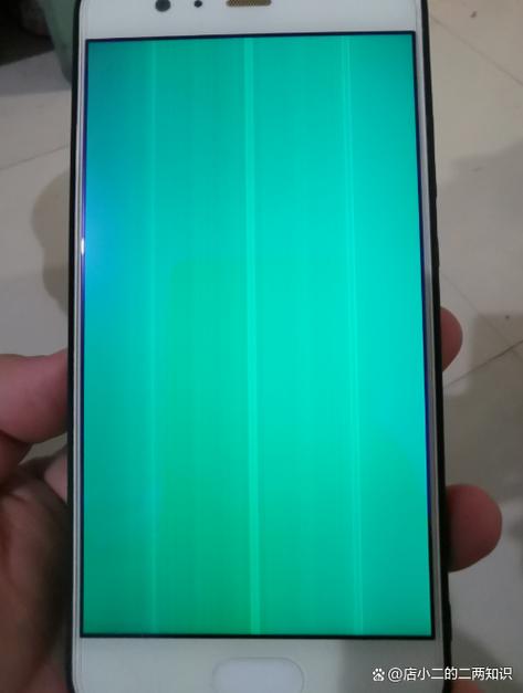 oppo手机屏幕出现横条纹截图