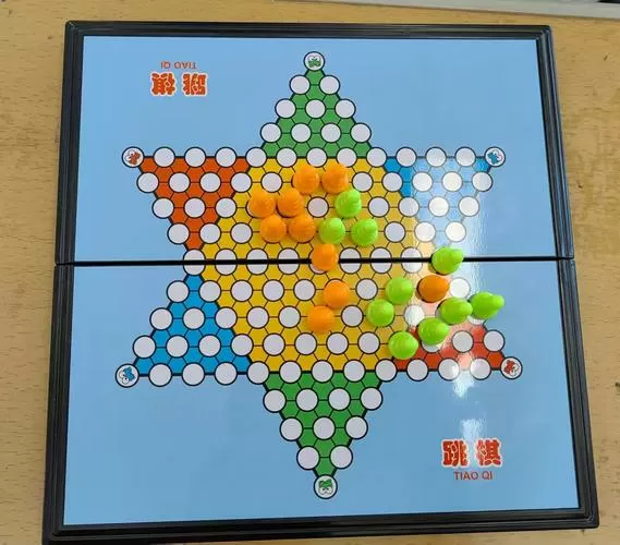 二人跳棋的下法