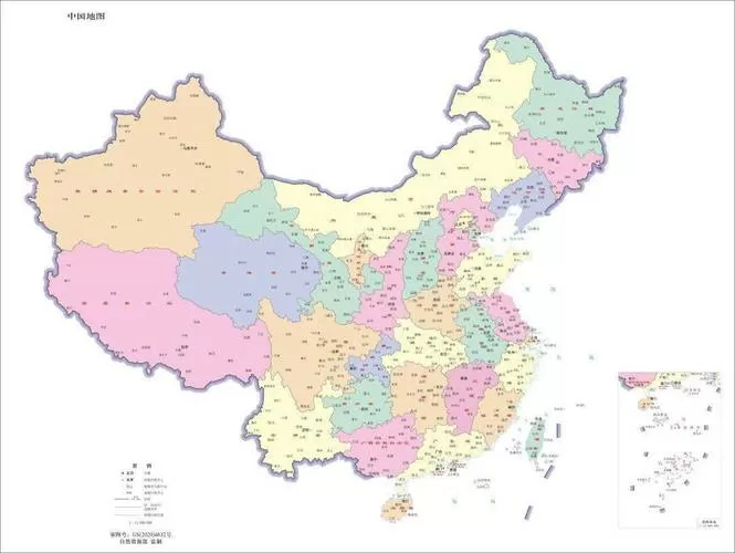 最新版中国地图下载