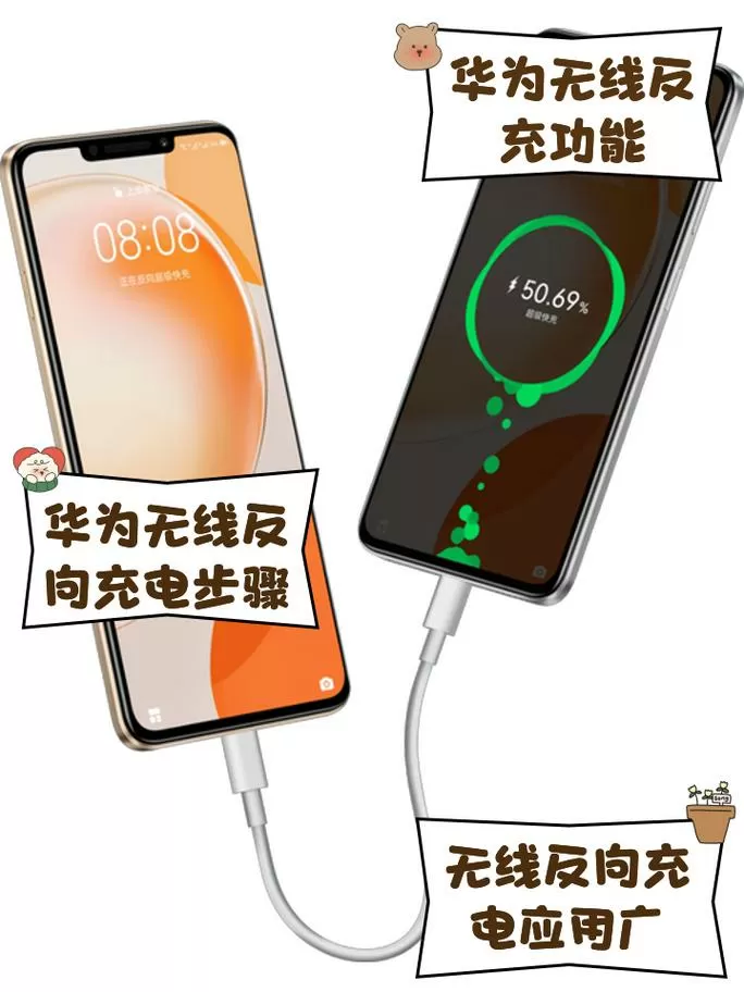 华为反向充电设置在哪