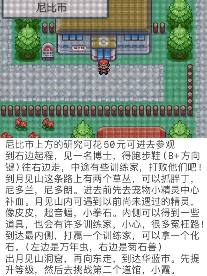 口袋妖怪叶绿攻略二周目