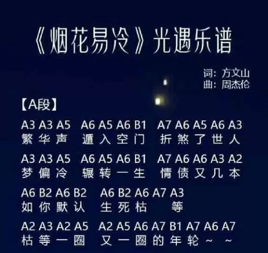 光遇琴谱100首大全