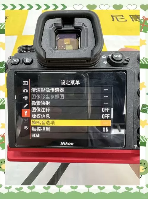 尼康相机静音设置方法