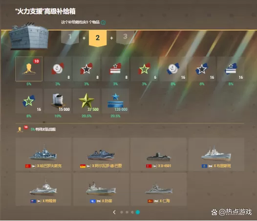 战舰世界闪击战值得买的金币船