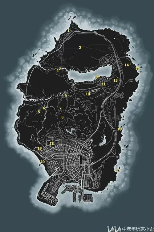 gta5寻宝任务位置