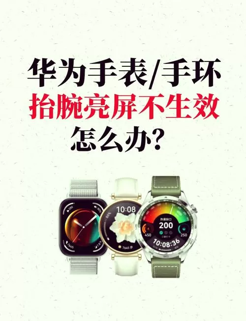 watch4抬腕亮屏在哪里设置