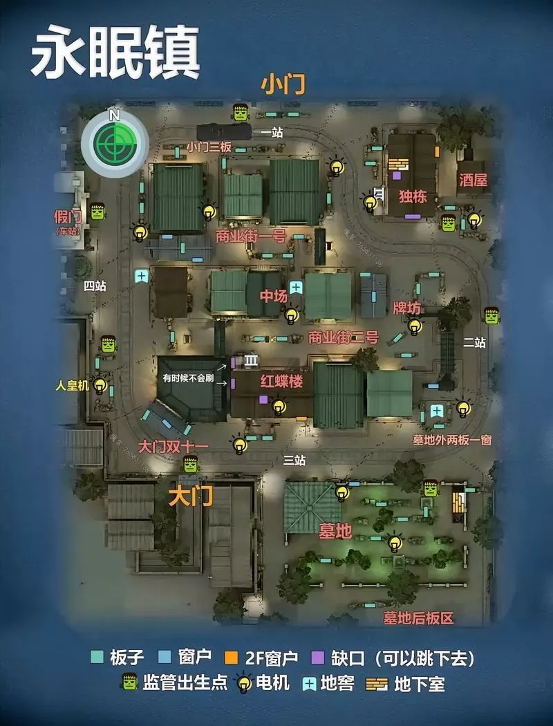 第五人格的地图有哪些