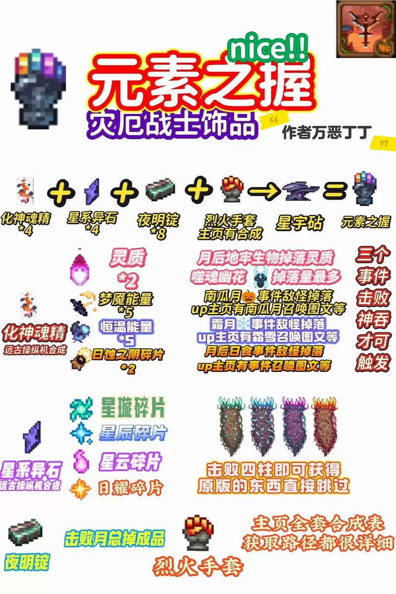 泰拉瑞亚防御饰品排行