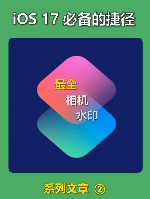 快捷指令库iphone相机水印