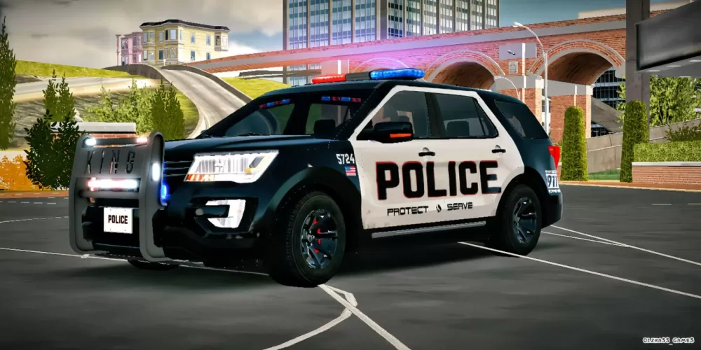手动挡停车场LAPD警车教程