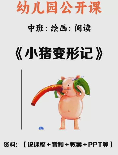 绘本《小猪变形记》