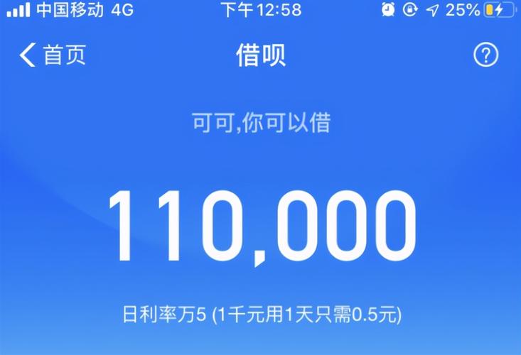 借呗突然显示额度用完了免费版