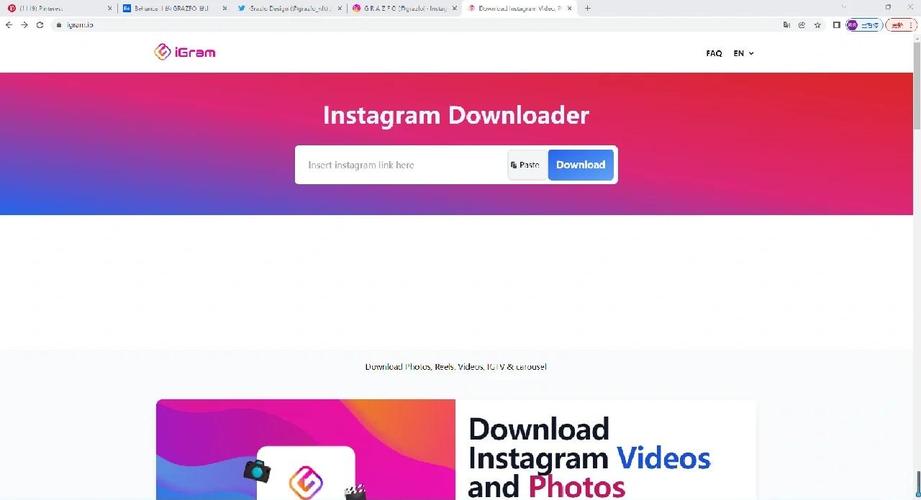 instagram电脑下装方法清爽版
