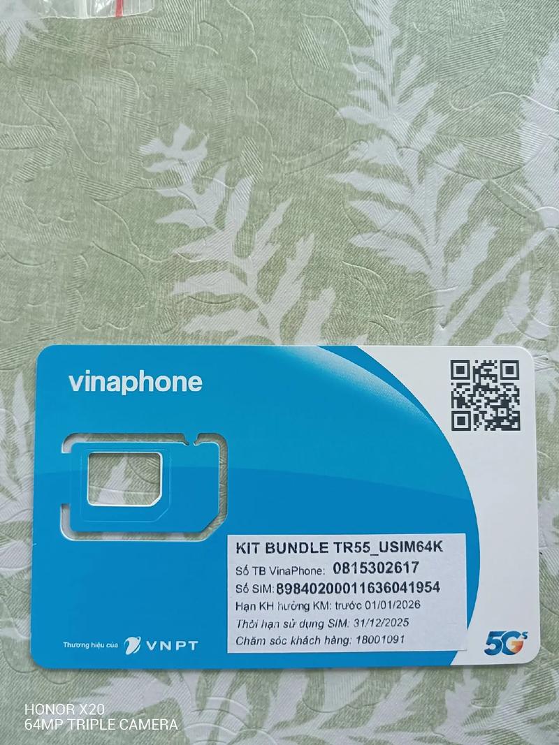 越南流量卡多少钱一张