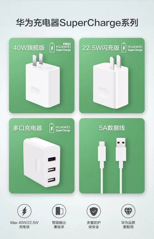 华为充电线超级快充