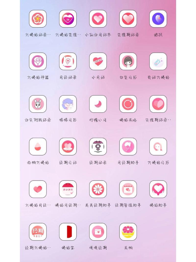 记录每个月大姨妈日期的软件