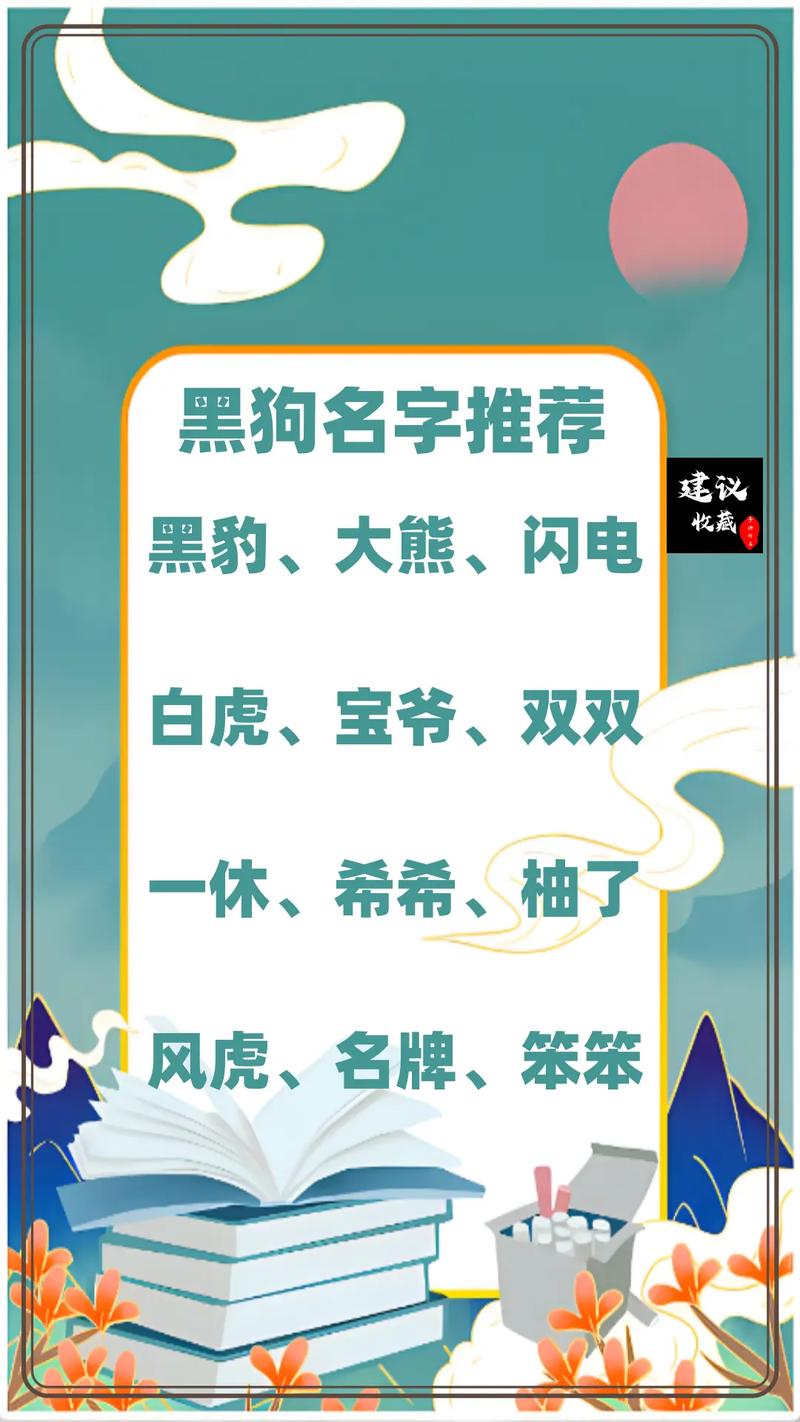 纯黑狗有什么名字霸气去广告破解版升级