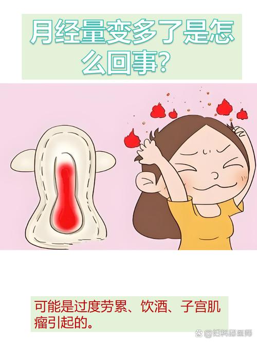 月经以前不多现在变多是什么原因
