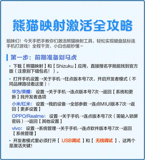 熊猫映射怎么激活