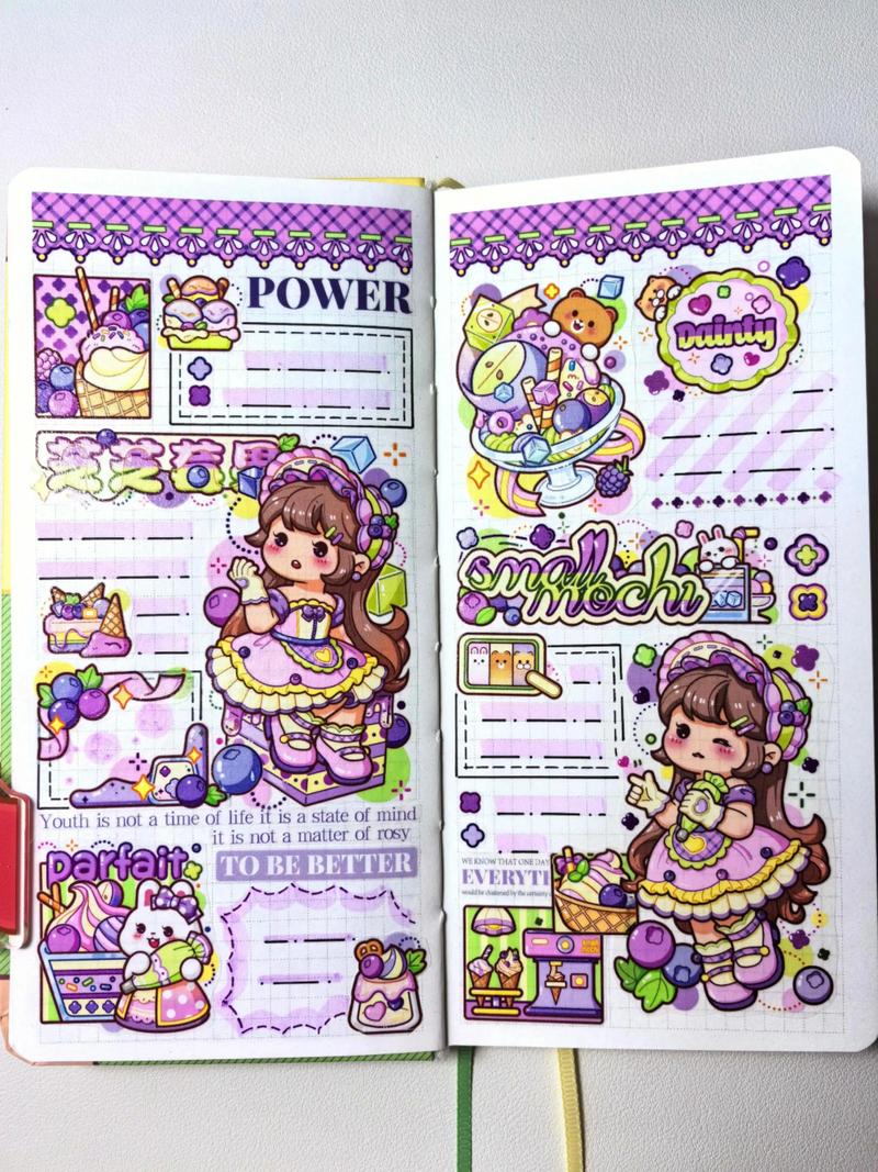 自制weeks手帐本聚合盒子