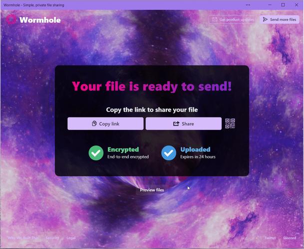wormhole官网文件传输