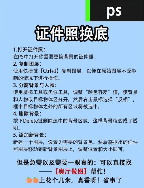 ps怎么换证件照背景底色赚钱版