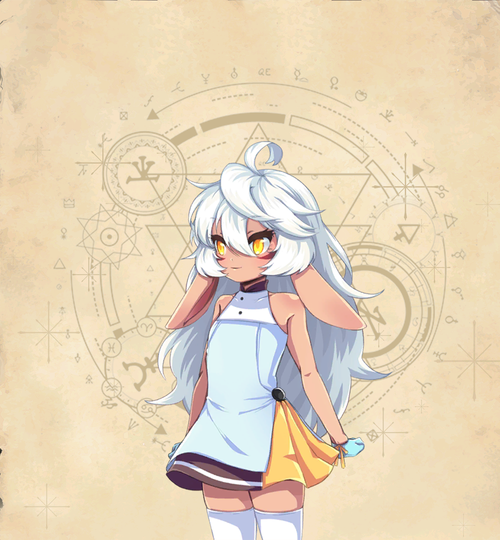 魔法少女露娜冷狐版