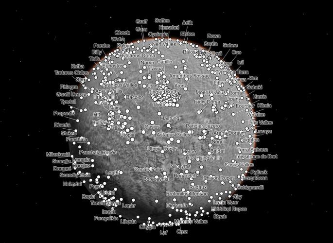 3d火星地图