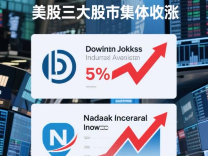美股三大指数集体收涨截图