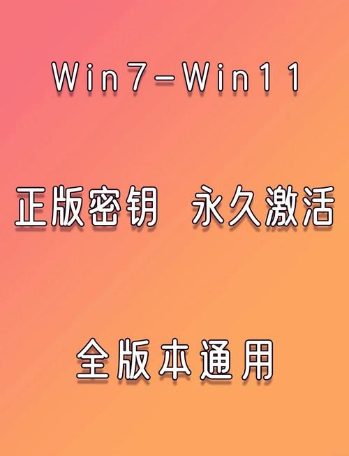 windows7激活产品密钥红包正版