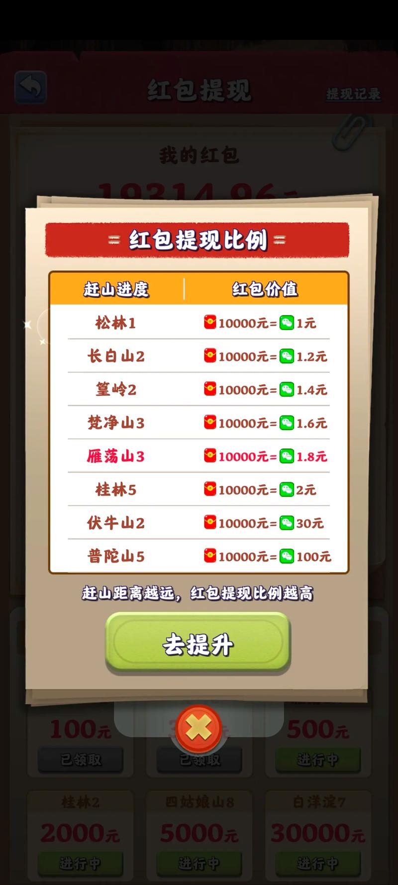 一起去赶山红包版精简版