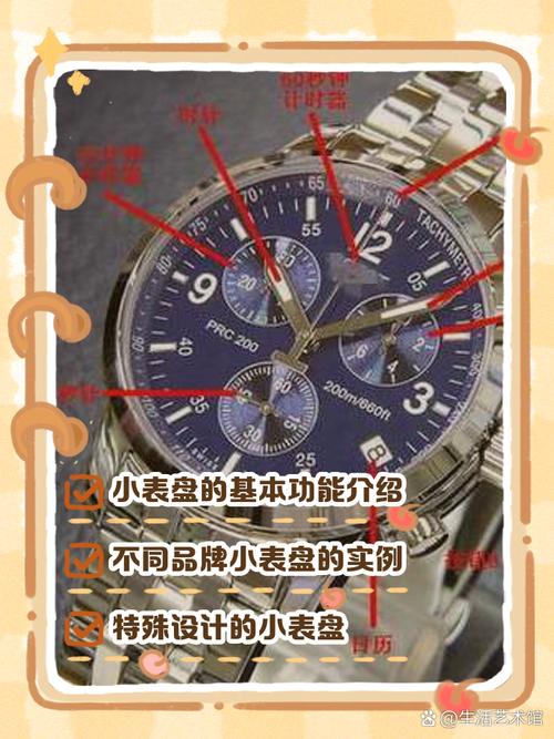 手表里面的3个小表图解