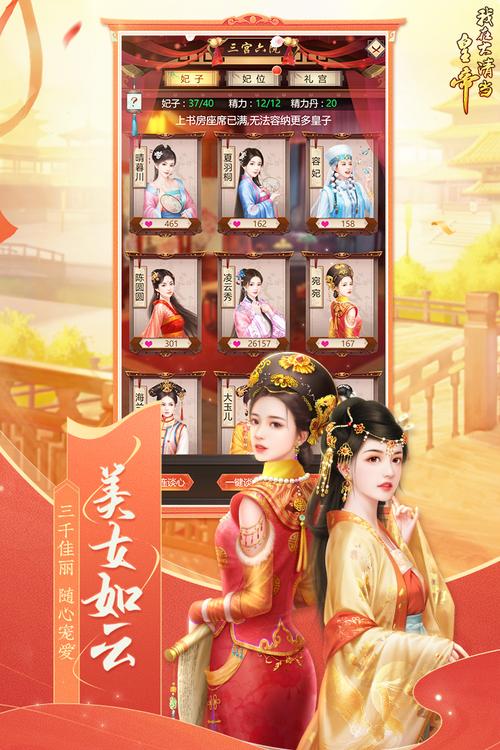 我在大清当皇帝妃子图鉴