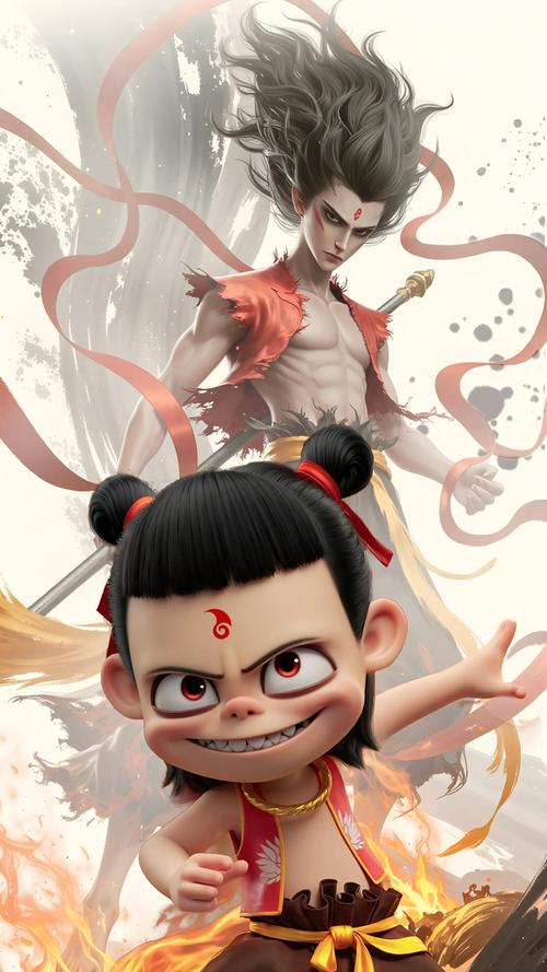 《哪吒2》高清壁纸无广告安装