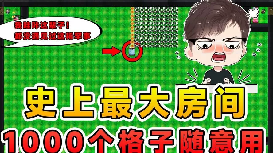 躺平房间1000格超大地图