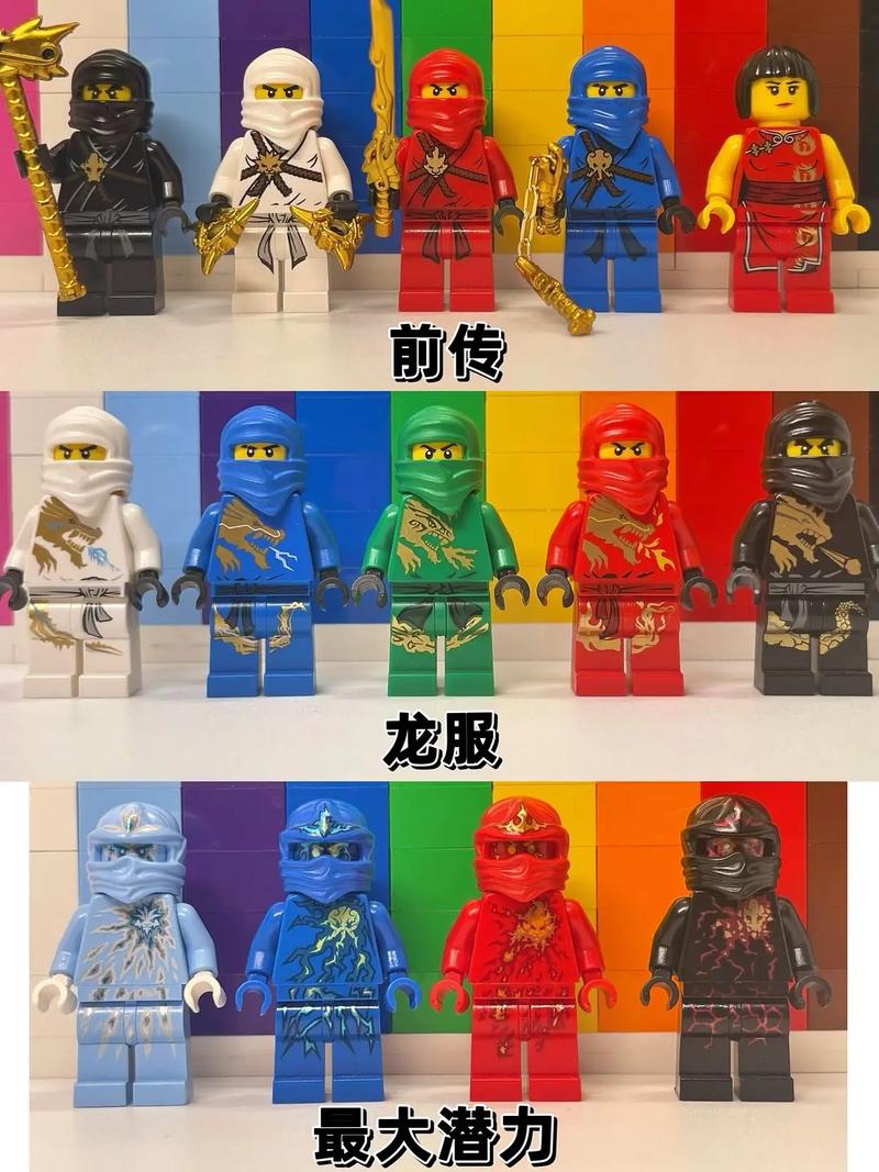乐高幻影忍者人物大全