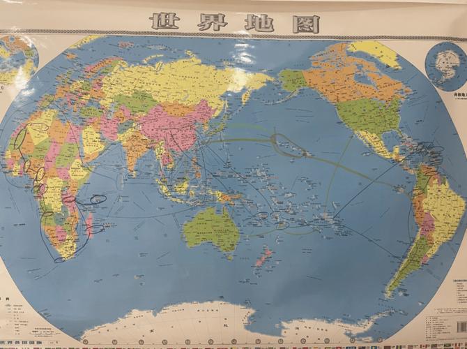 世界地图空白版