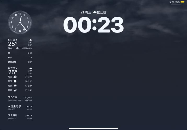 ipad怎么隐藏上方状态栏时间和日期