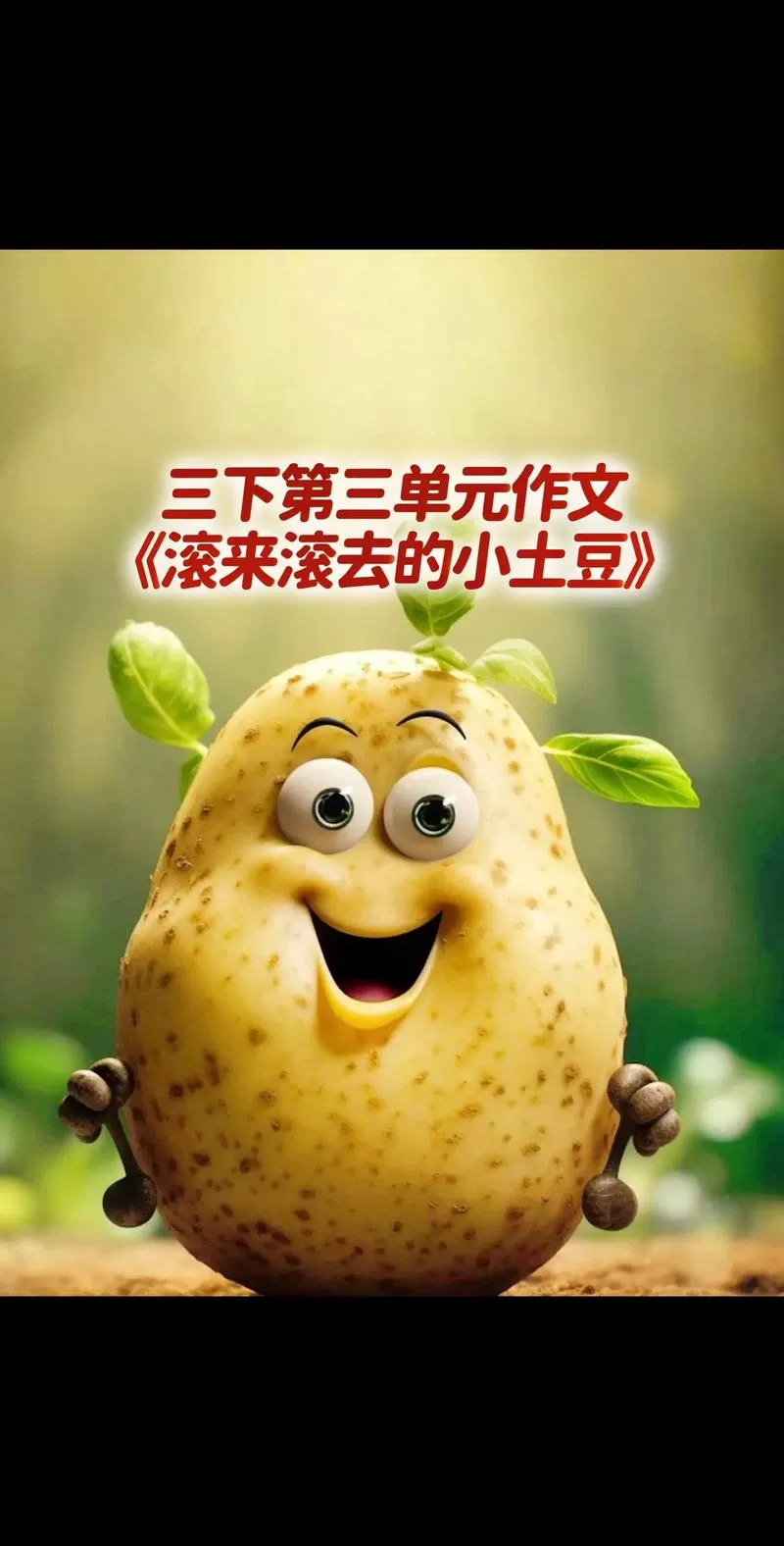 三年级下册滚来滚去的小土豆