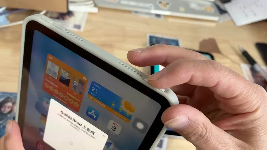 ipad的关机键是哪个