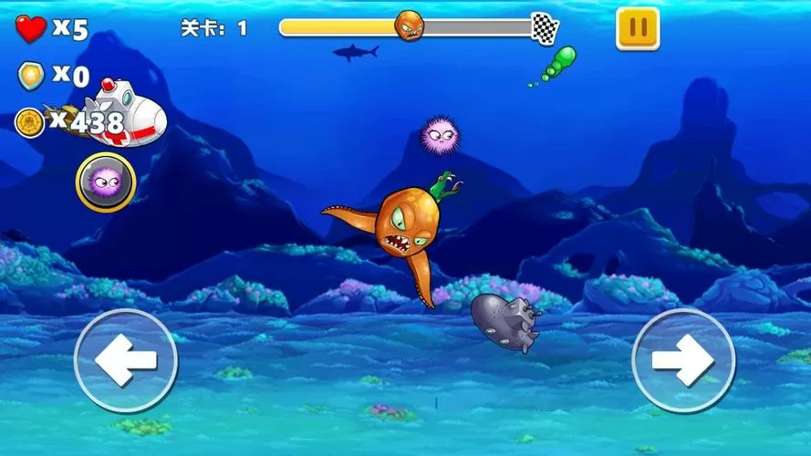 愤怒的章鱼无限金币版下载安装