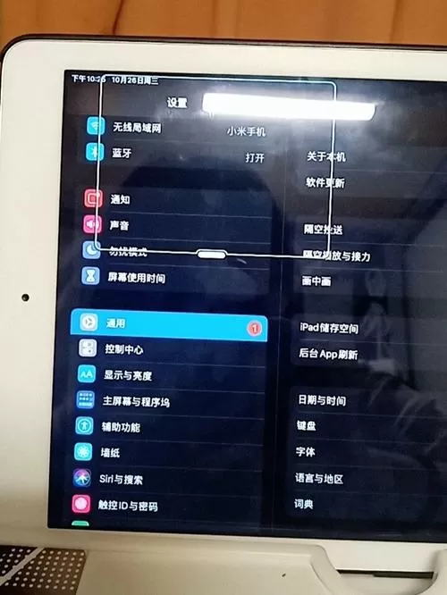 ipad屏幕出现一个框怎么关闭