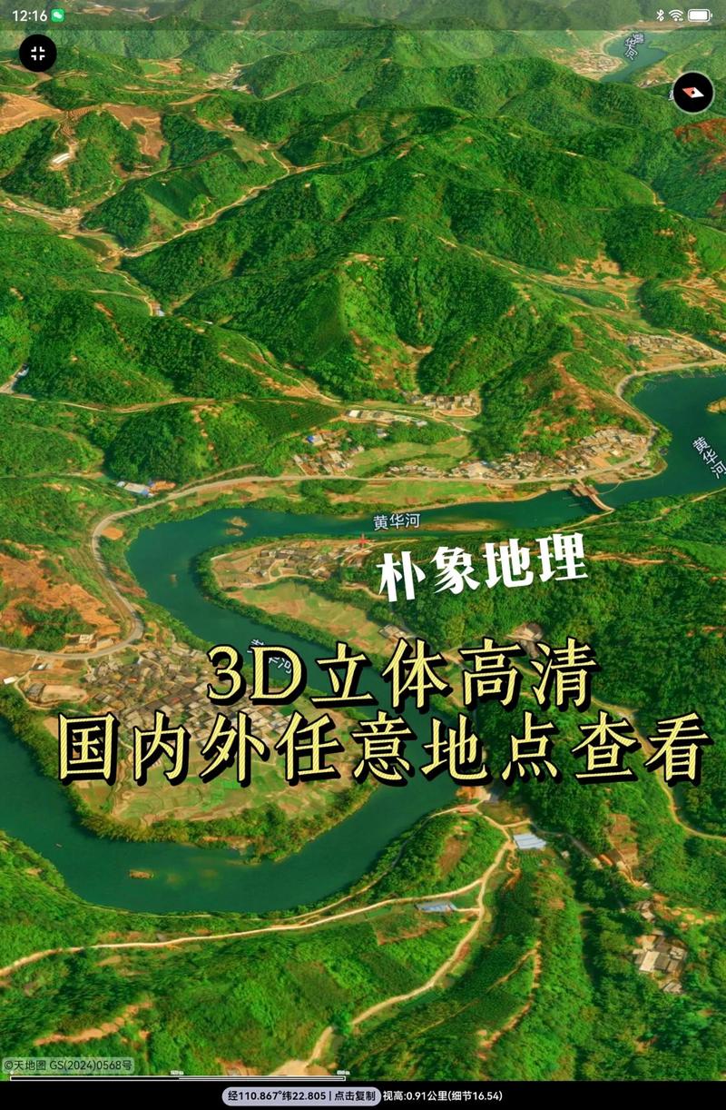 寻龙卫星地图