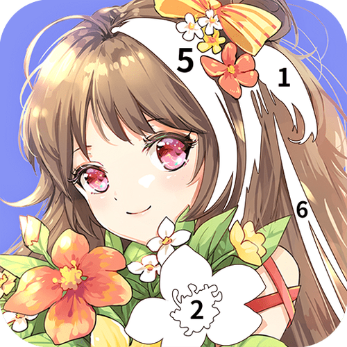 花花填色赚钱游戏