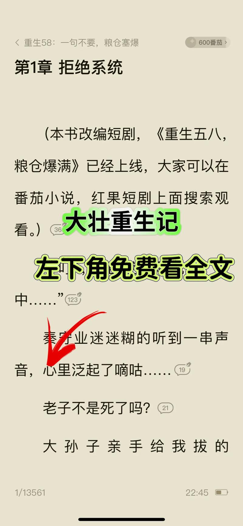 大壮小说免费阅读