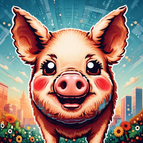 像素养猪场红包版图标