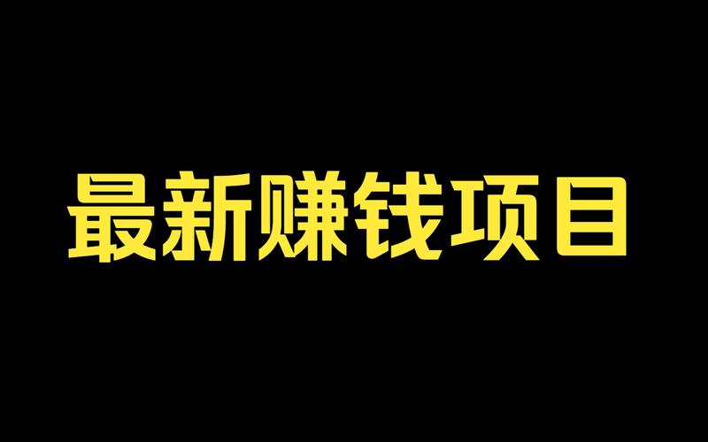 赚钱项目