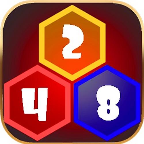 2048六边形粉碎