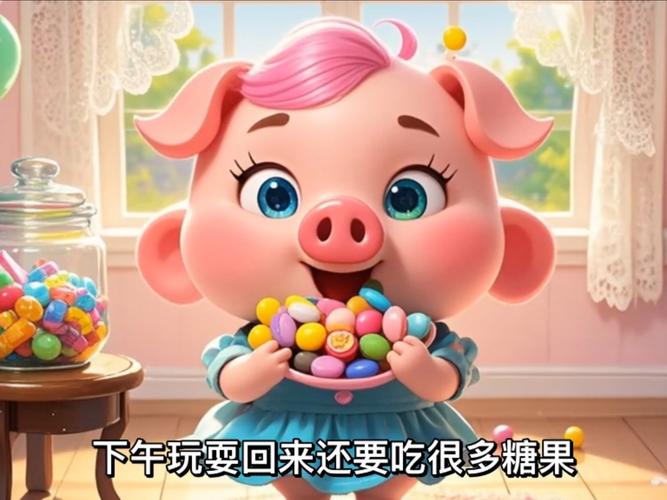 抖音小猪吃糖果游