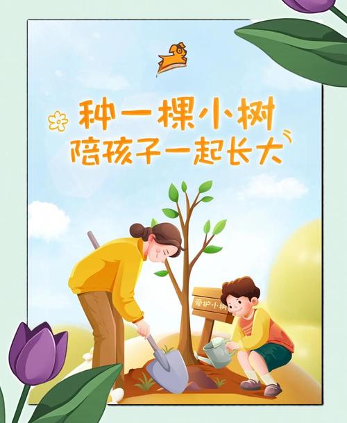 宝宝来种树